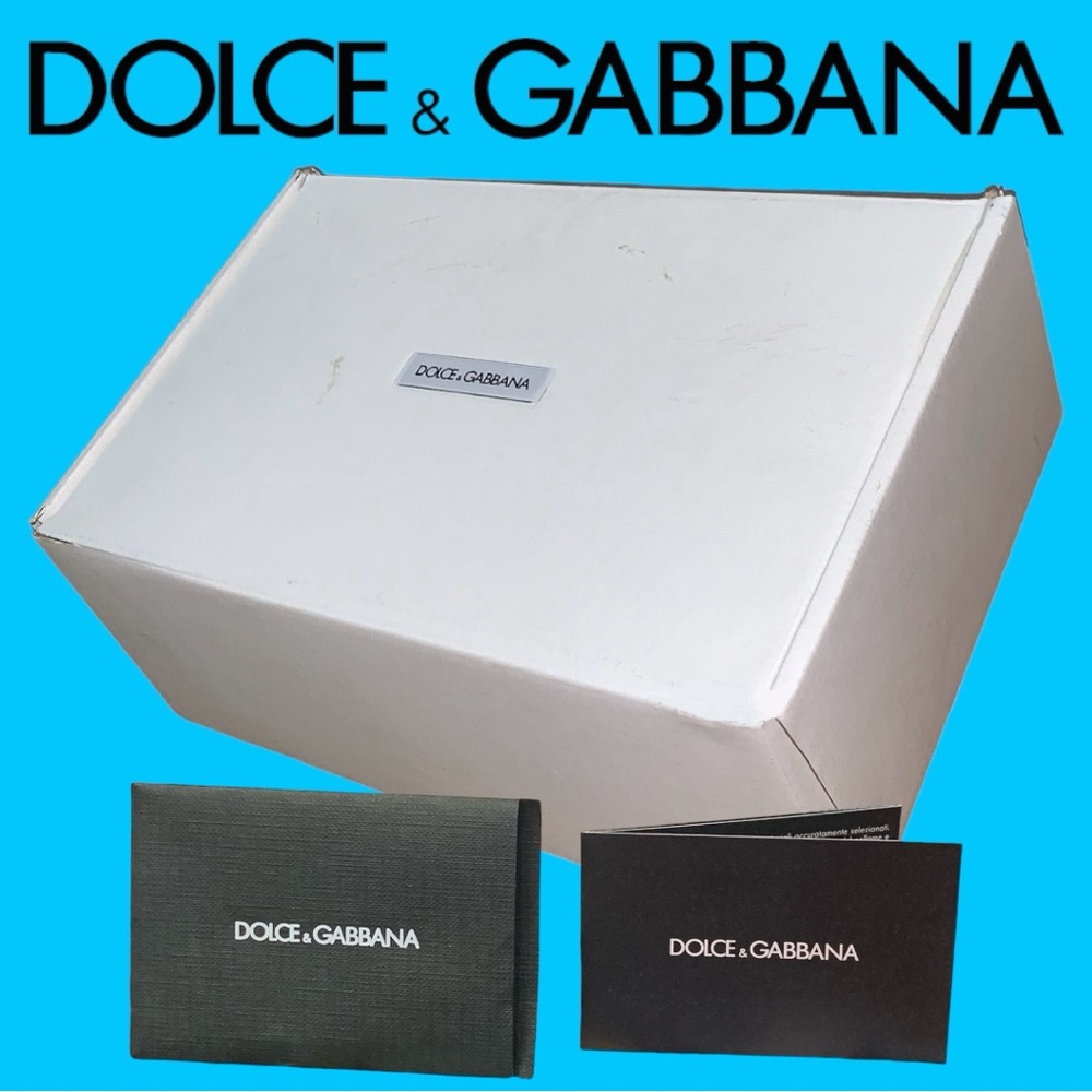 3pc Dolce Gabbana Box empty D&G Book Envelope Gift